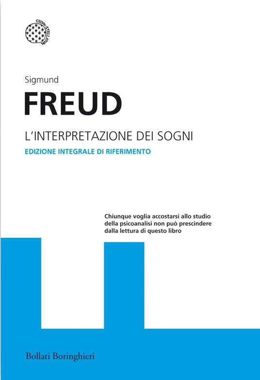 copertina del libro di psicologia l'interpretazione dei sogni freud