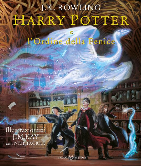 libri fantasy 2022, copertina di Harry Potter e l'ordine della fenice