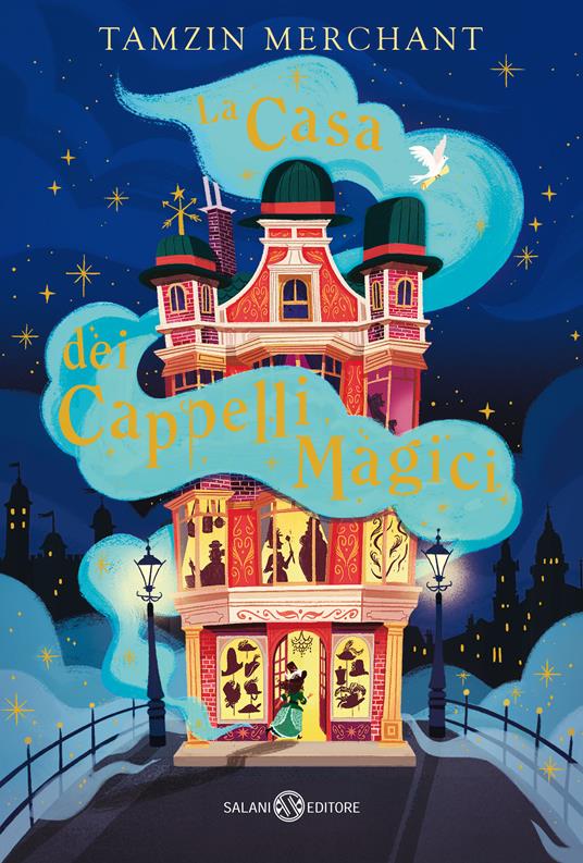 copertina del libro fantasy la casa dei cappelli magici 