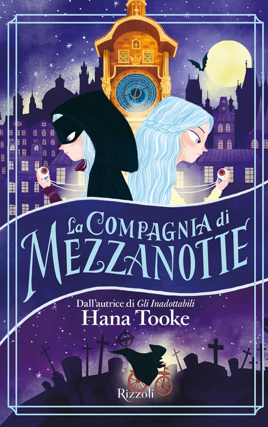 copertina del libro fantasy per bambini 2022 La compagnia di mezzanotte