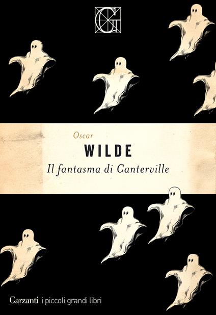 Copertina del libro Il fantasma di Canterville di Oscar Wilde, esempio di libro che riprende il topos delle case stregate