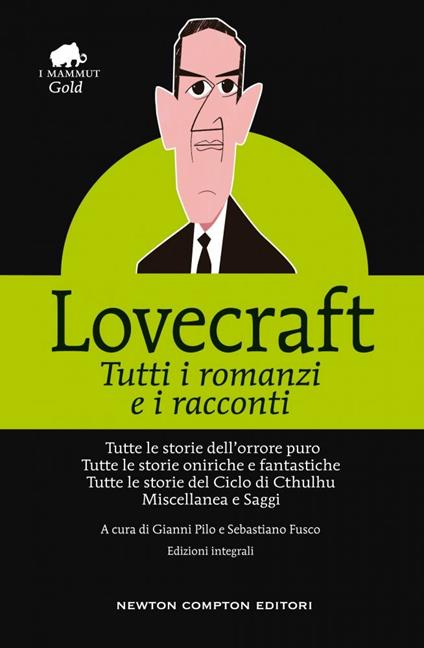 Copertina del libro Tutti i romanzi e raccconti di Lovecraft, in cui sono contenute varie storie con case stregate