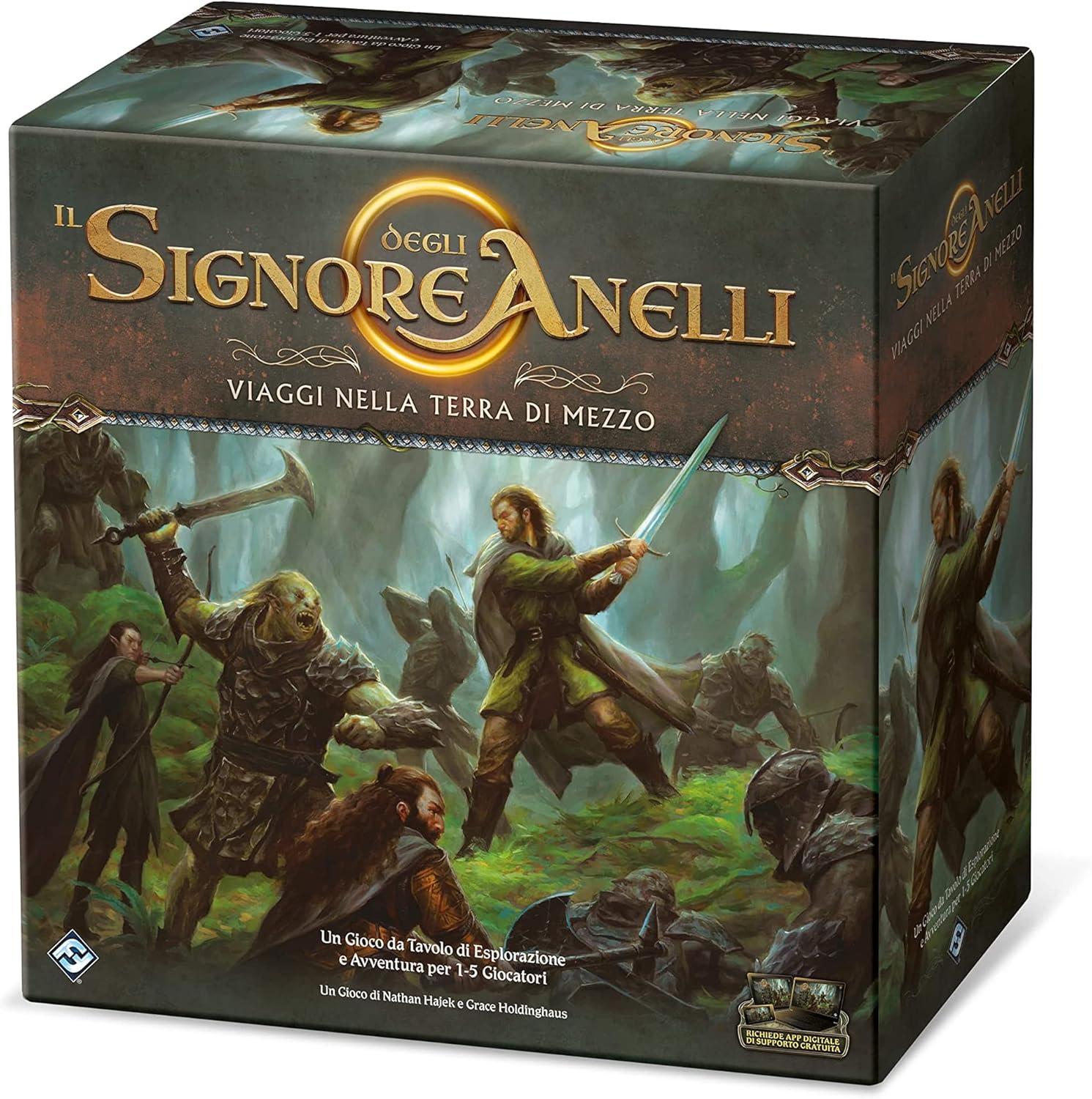 gioco da tavolo di ispirazione letteraria il signore degli anelli