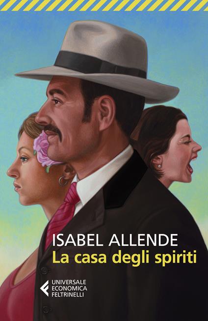Copertina del libro La casa degli spiriti di Isabel Allende, uno dei libri sulle streghe degli ultimi decenni