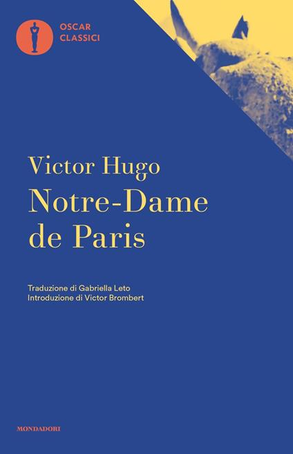 Copertina del libro Notre-Dame de Paris di Victor Hugo, uno dei romanzi sulle streghe dell'Ottocento