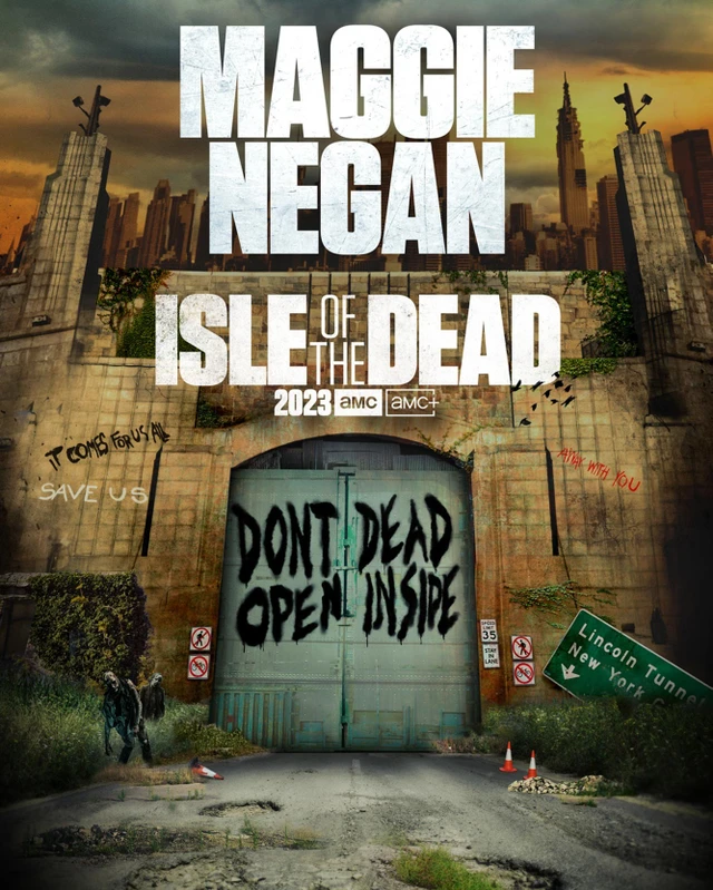 Locandina di Isle of the Dead, serie tv tratta dai fumetti di Robert Kirkman