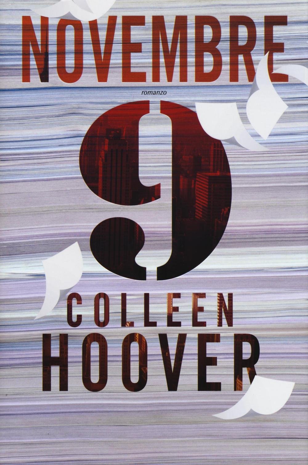 Copertina del libro 9 Novembre di Colleen Hoover