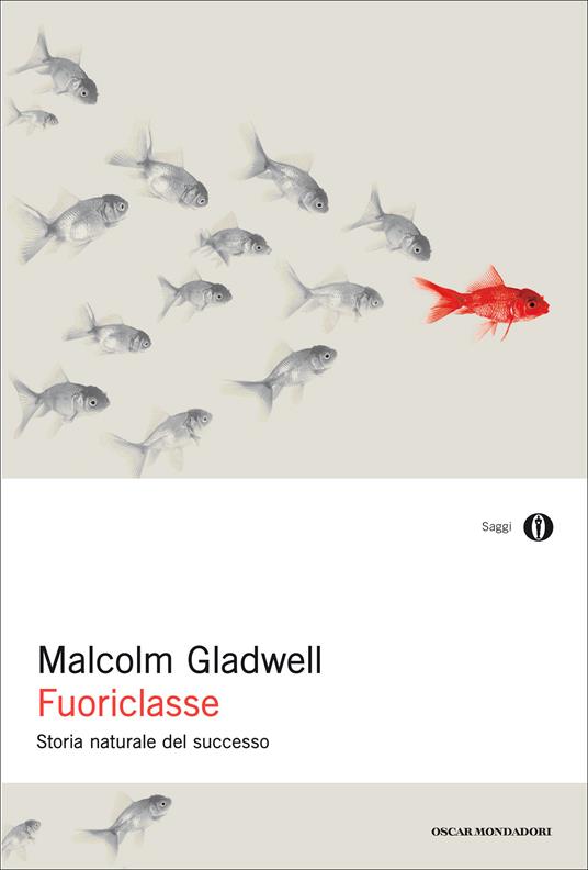 copertina del libro di crescita personale fuoriclasse di malcolm gladwell