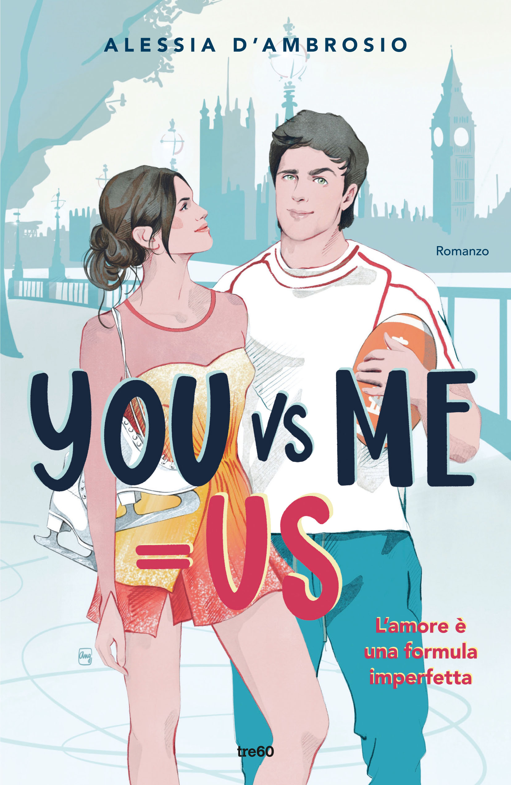 You vs me us copertina del romanzo rosa
