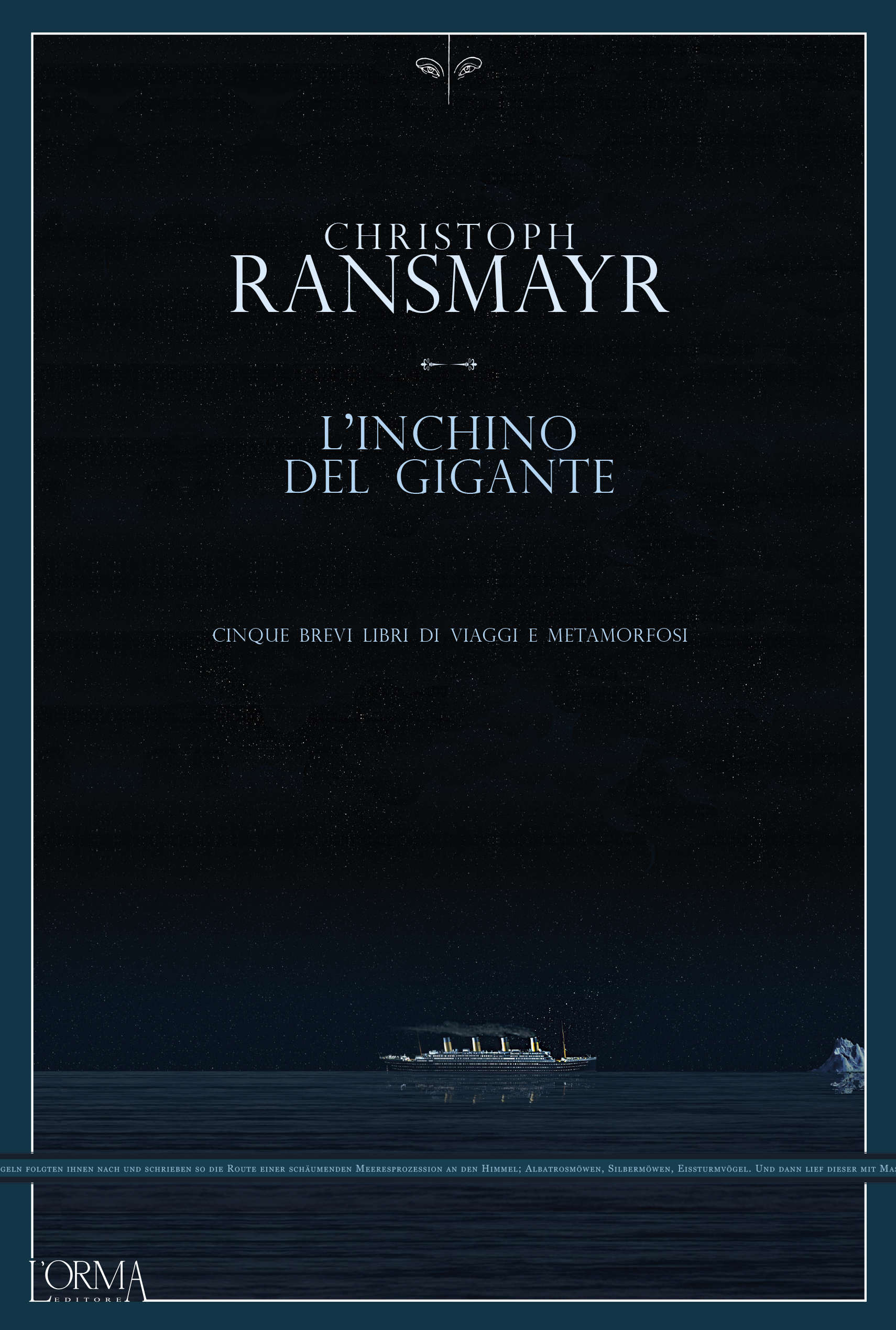 Christoph Ransmayr L'inchino del gigante