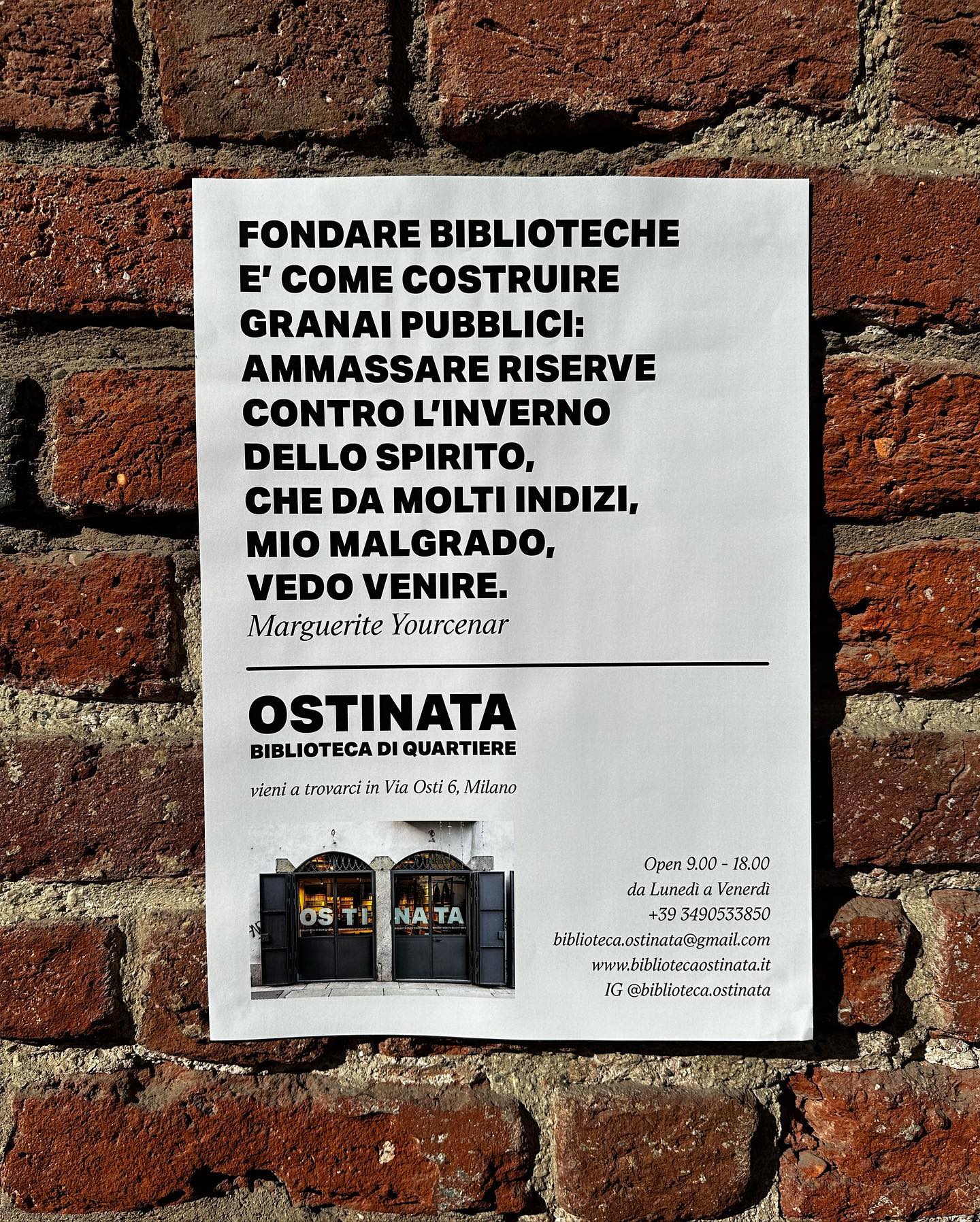 biblioteca ostinata