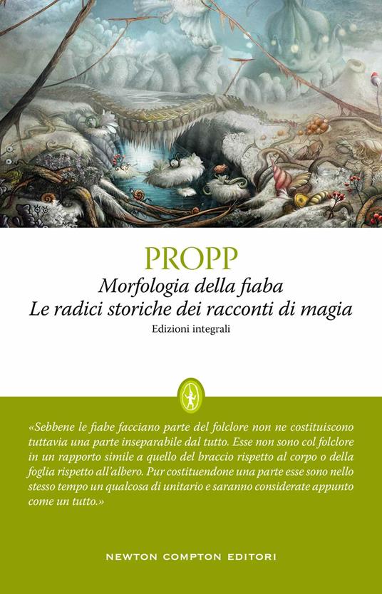 copertina di - morfologia della fiaba - a cui si è ispirato il viaggio dell'eroe