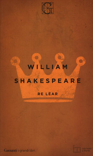 copertina di re lear di william shakespeare