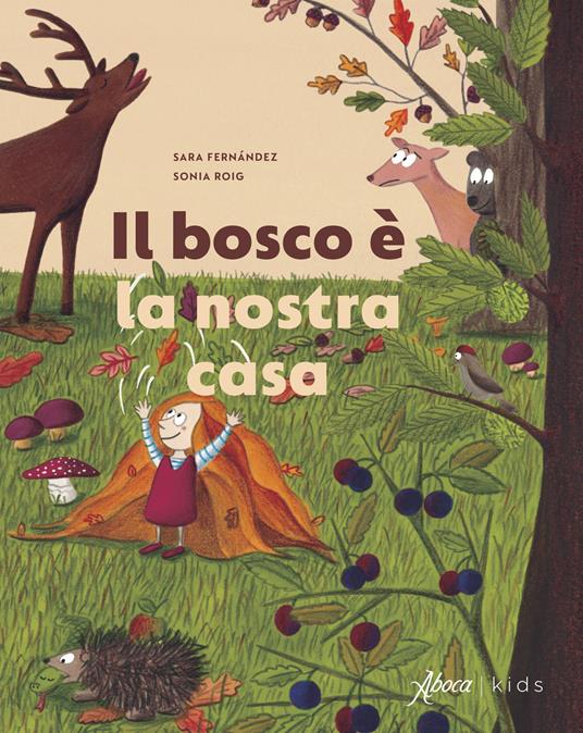 copertina del libro il bosco è la nostra casa