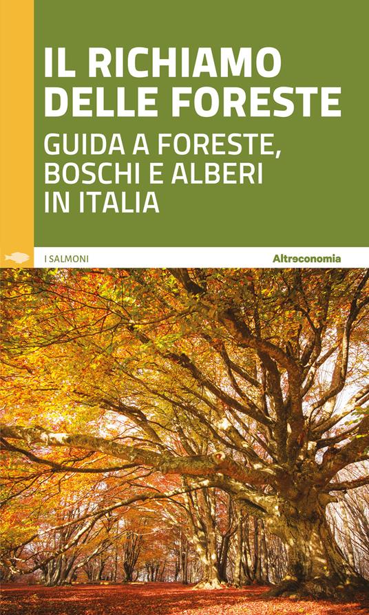 copertina del libro il richiamo delle foreste, guida a foreste, boschi e alberi in italia