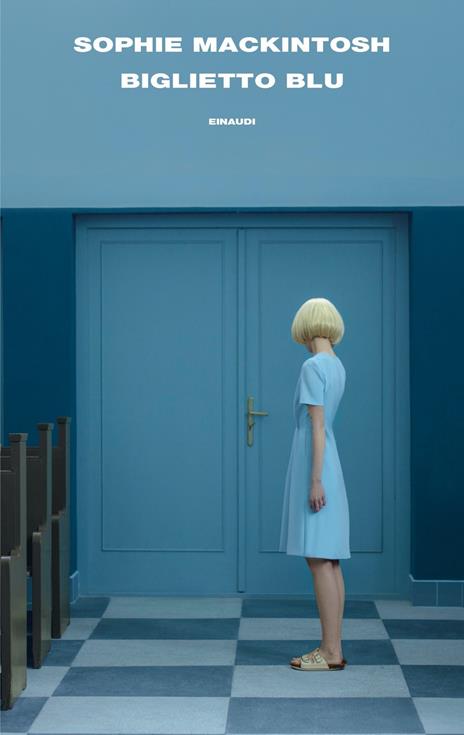 copertina del romanzo biglietto blu