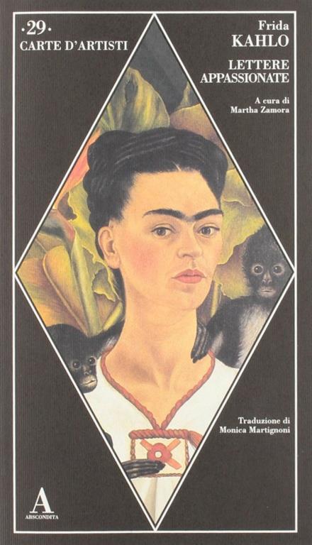 Copertina del libro di Lettere appassionate di Frida Kahlo