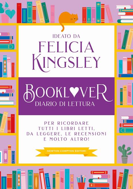 booklover diario di lettura felicia kingsley