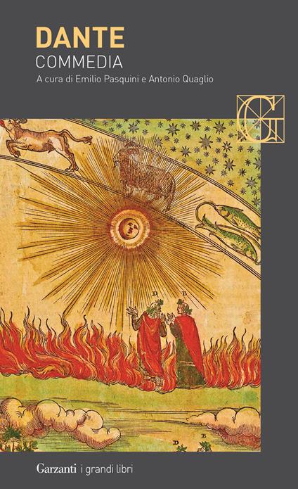 Copertina del libro Divina Commedia di Dante Alighieri