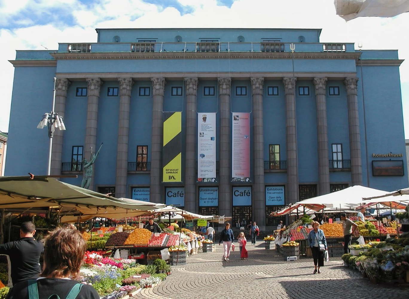 Il Konserthuset ("Sala dei concerti") di Stoccolma, in cui tradizionalmente si tiene la cerimonia di consegna del Premio Nobel ogni 10 dicembre, durante l'anniversario della morte del suo fondatore (Getty Images 13-06-2023)