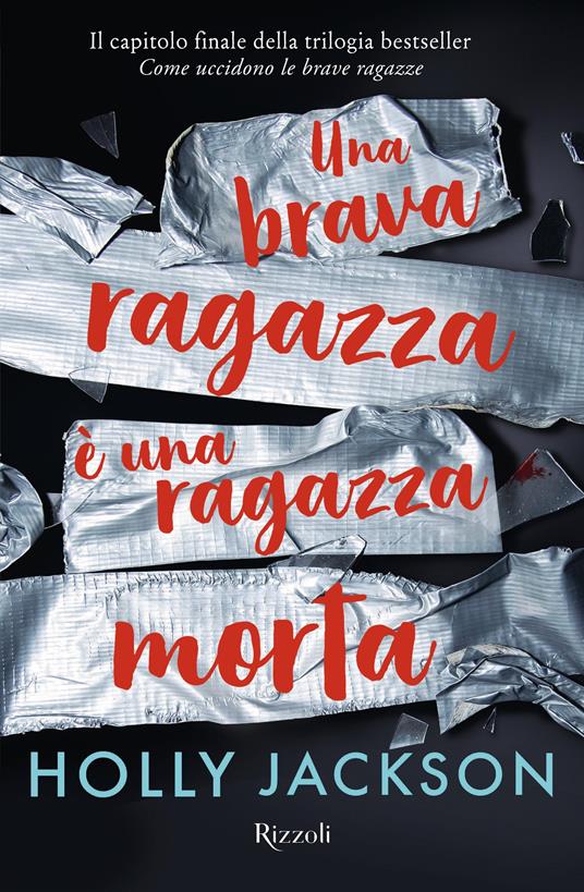 La copertina di uno dei libri thriller del 2023, Una brava ragazza è una ragazza morta di Holly Jackson