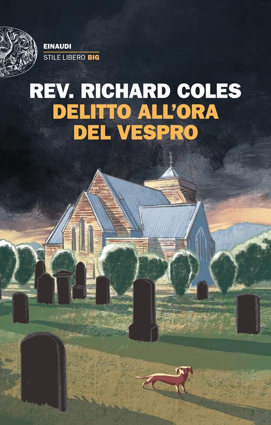 La copertina di Delitto all'ora del vespro di Richard Coles, tra i libri thriller del 2023