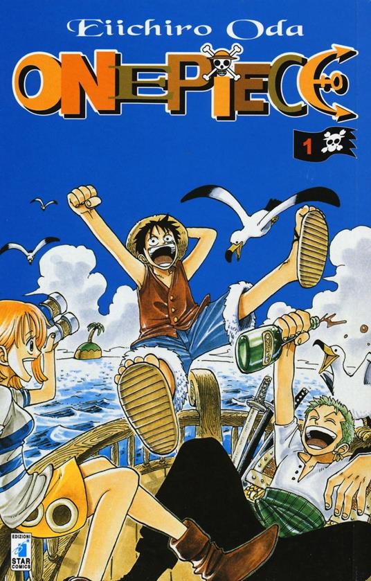 Il primo volume della serie manga di One Piece, edito in Italia da Star Comics