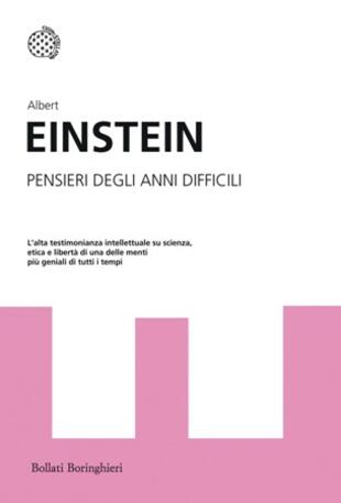 Pensieri degli anni difficili einstein