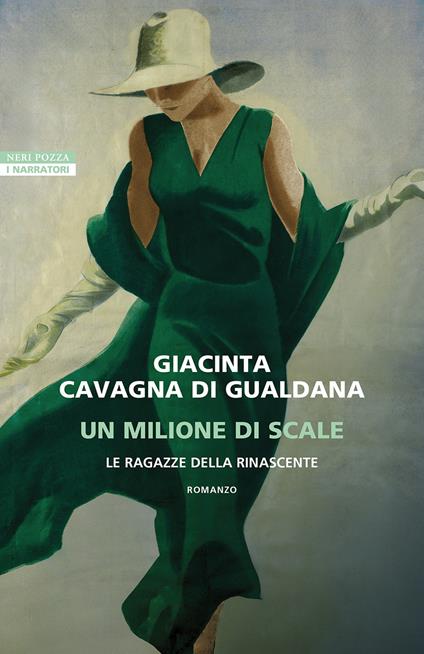 Copertina del libro Un milione di scale. Le ragazze della Rinascente di Giacinta Cavagna di Gualdana, una delle saghe familiari arrivate da poco in libreria