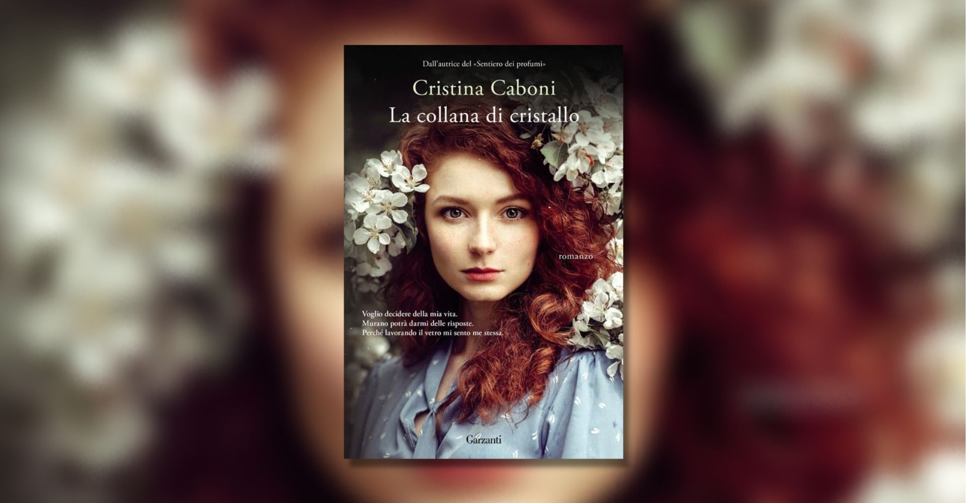 "La collana di cristallo": nel decimo romanzo di Cristina Caboni la magia di Murano