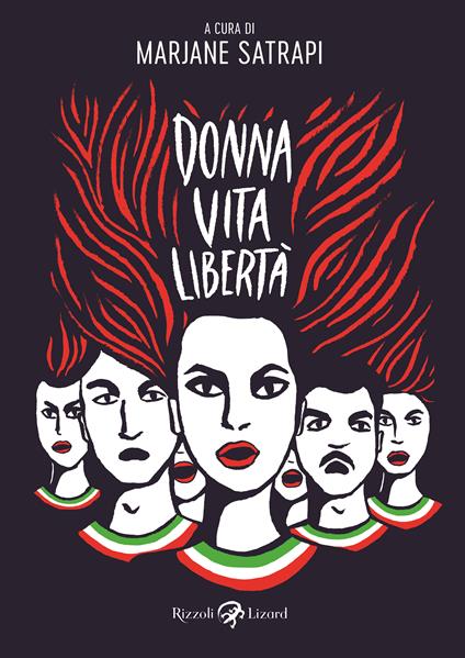 Copertina di Donna, vita, libertà di Marjane Satrapi, uno dei libri sull'Iran usciti negli ultimi anni