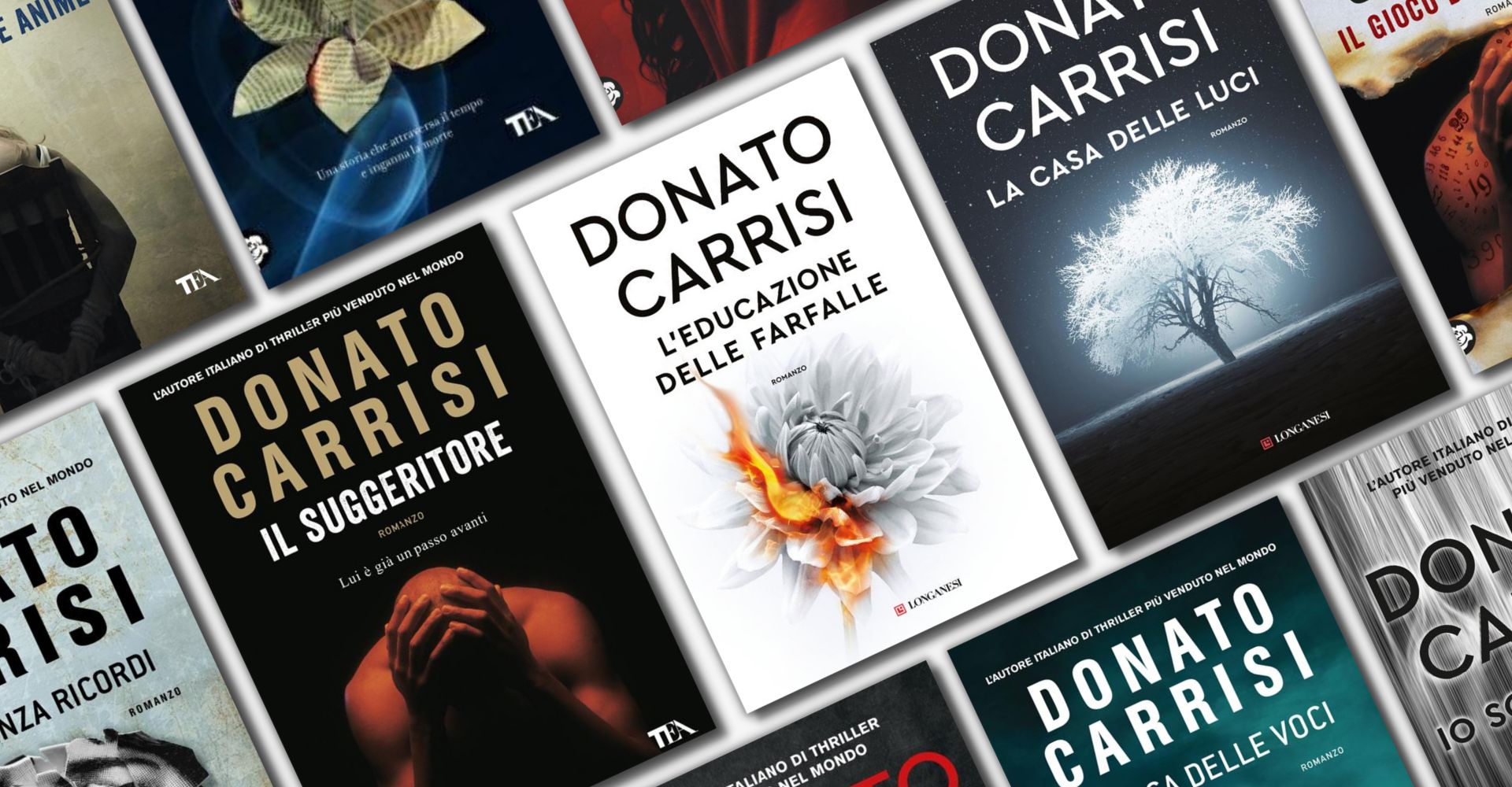 Donato Carrisi: i libri del maestro del thriller italiano