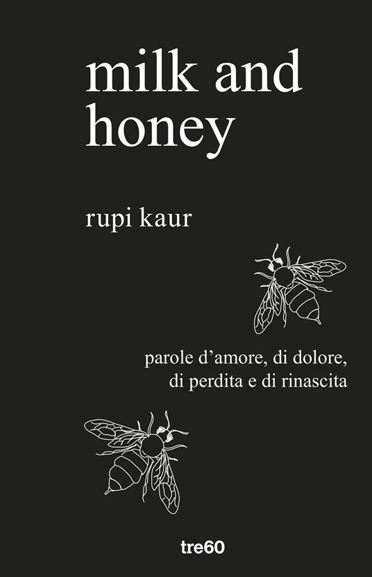 copertina del libro di poesie da regalare milk and honey di rupi kaur