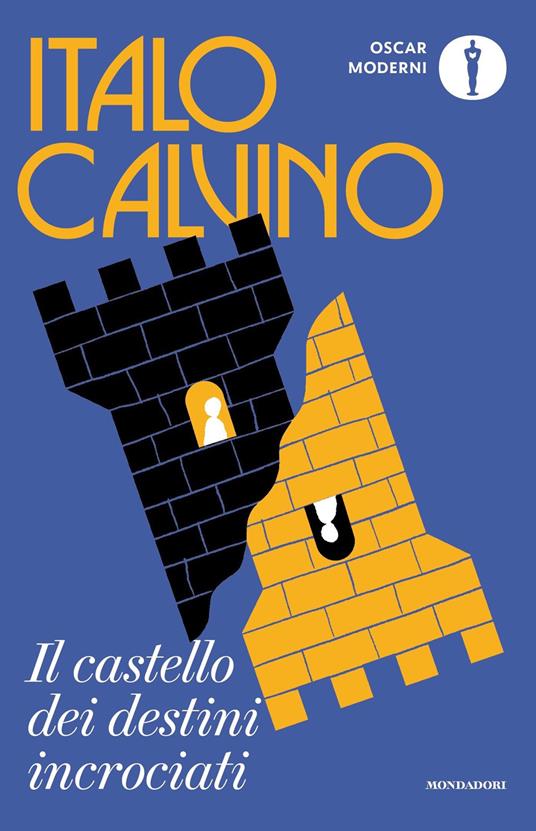 La copertina del libro Il Castello dei destini incrociati di Italo Calvino