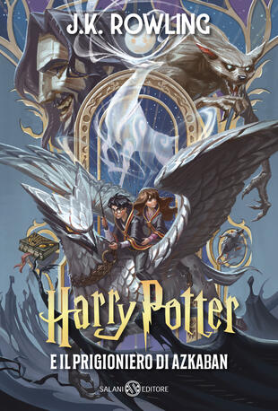 La copertina del terzo volume della saga di Harry Potter