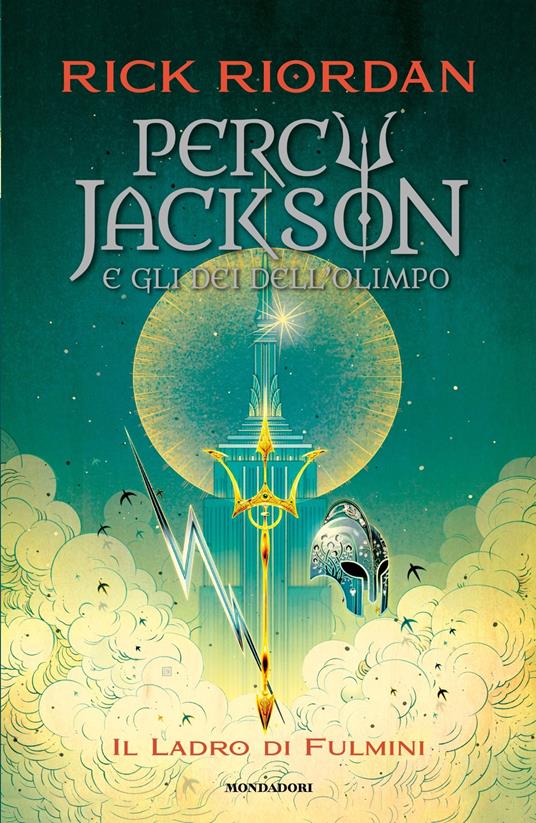 Copertina di Il ladro di fulmini. Percy Jackson libri