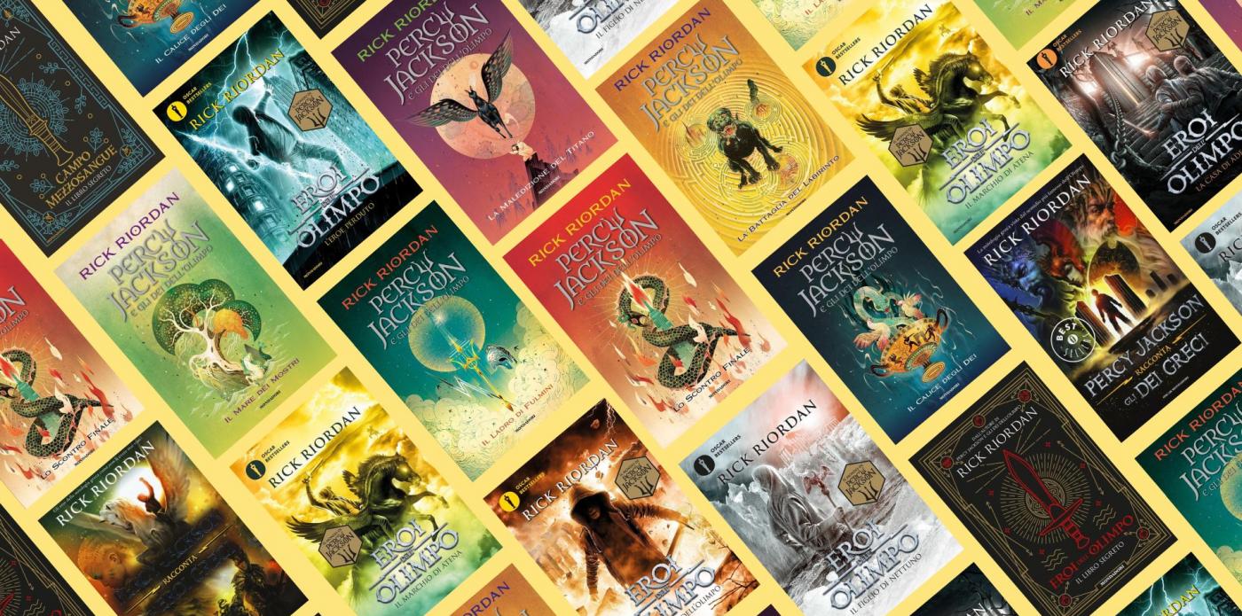 La saga di Percy Jackson libri