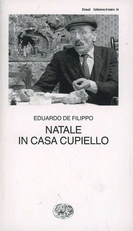 copertina dell'opera teatrale natale in casa cupiello di eduardo de filippo