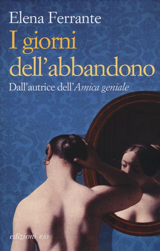 copertina dei giorni dell'abbandono di elena ferrante