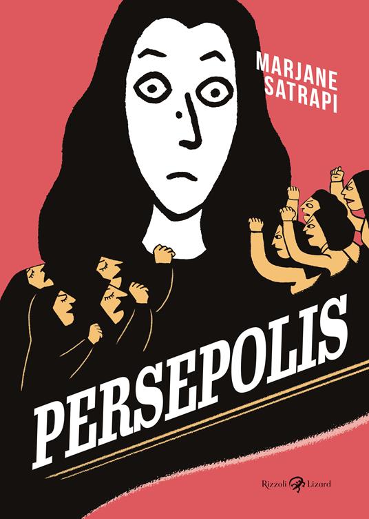 copertina dell'autobiografia a fumetti persepolis di marjane satrapi