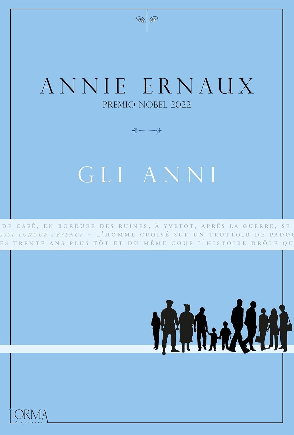 copertina dell'autobiografia gli anni di annie ernaux