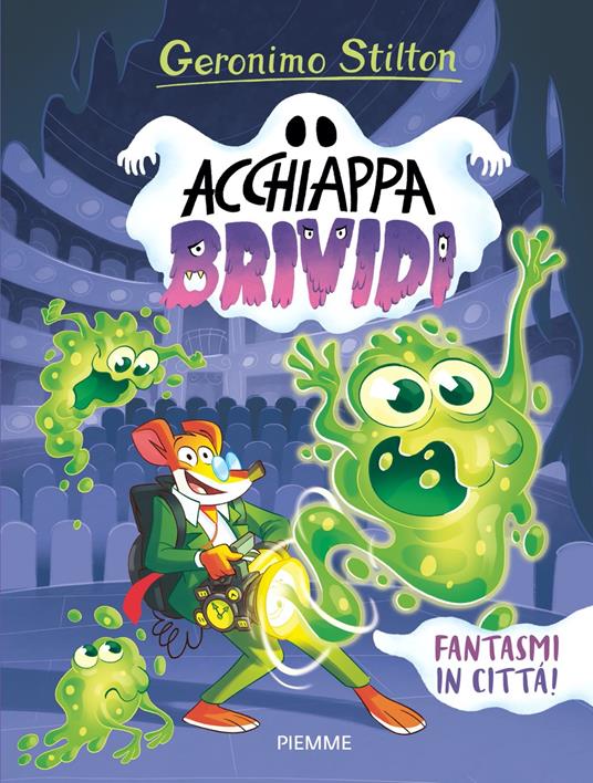 Acchiappabrividi. Fantasmi in città di Geronimo Stilton, libri per bambini 2024