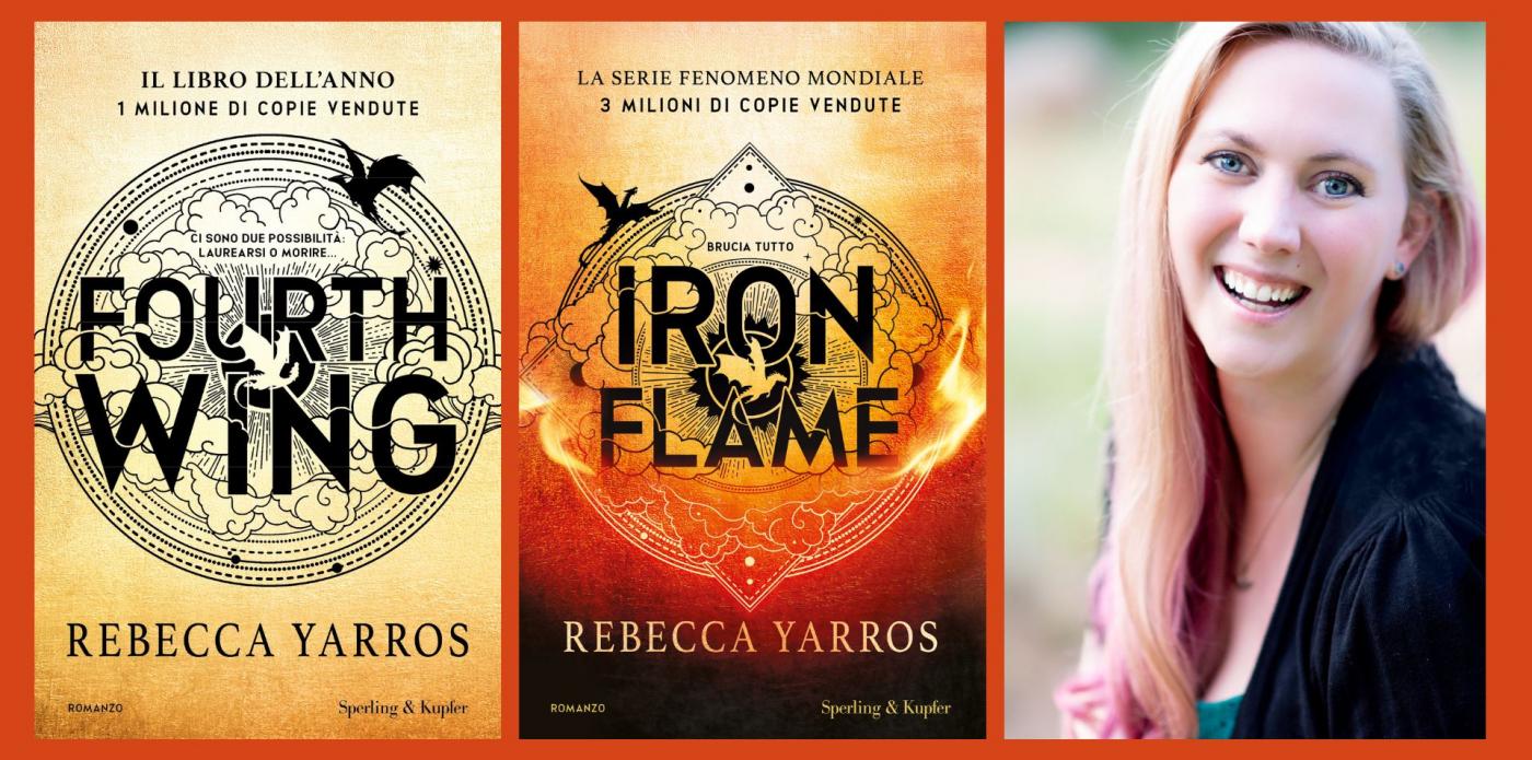 Rebecca Yarros, Fourth Wing, Iron Flame - foto Yarros credit Credit Katie Marie Senior