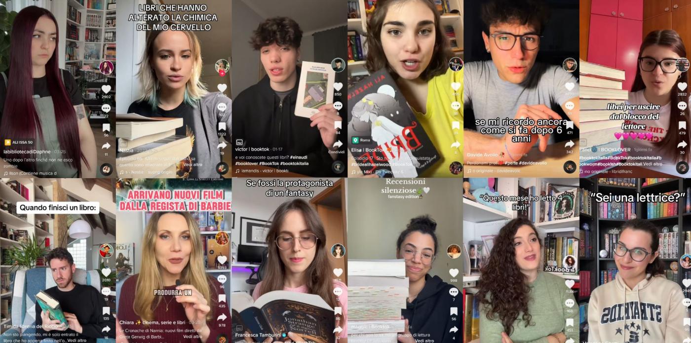 Booktoker italiani da seguire su TikTok