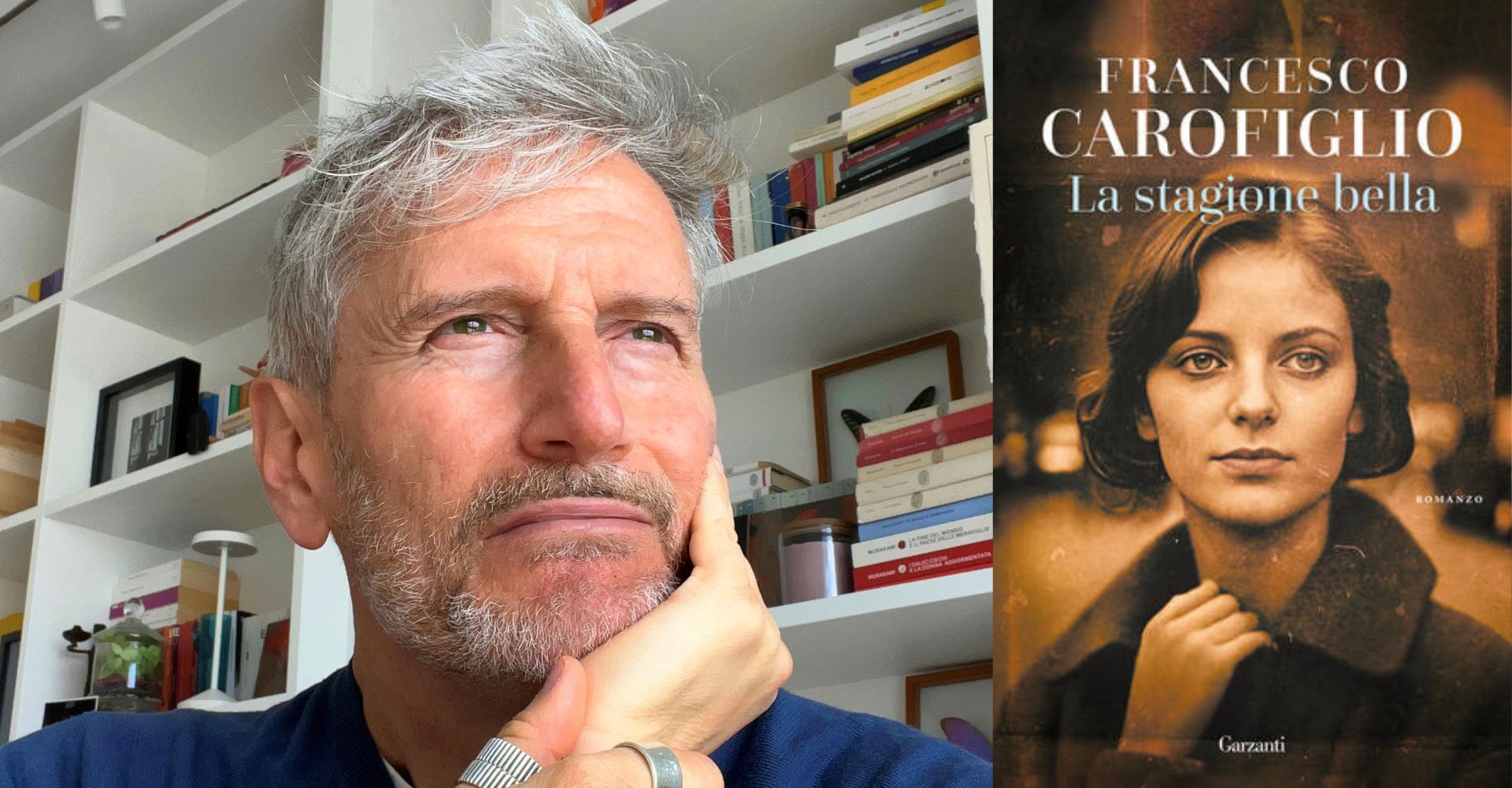 "Mi sono immerso in acque profonde": Francesco Carofiglio racconta "La stagione bella"