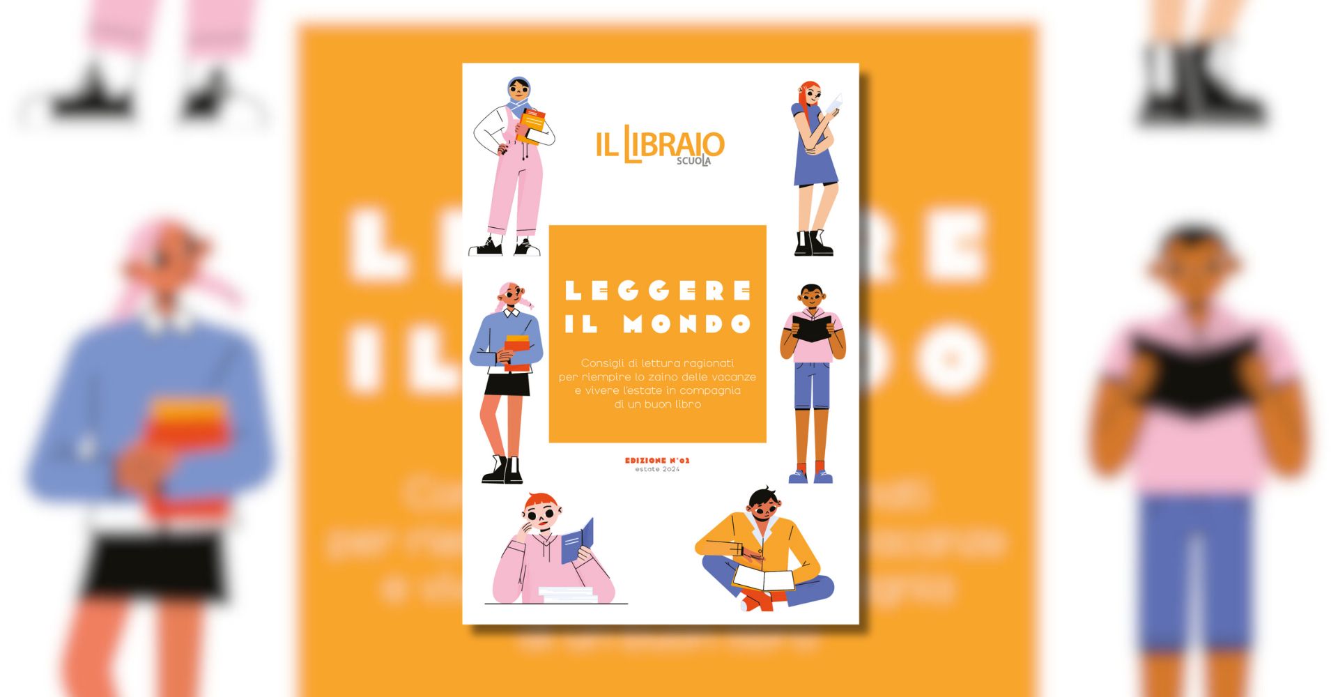 Tanti consigli di lettura per l'estate con "Il Libraio Scuola": scarica il secondo numero della guida "Leggere il mondo"