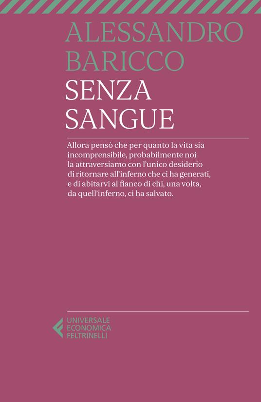 Senza sangue è uno dei romanzi di Alessandro Baricco