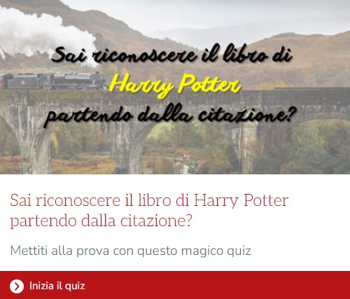 quiz libro harry potter dalla citazione