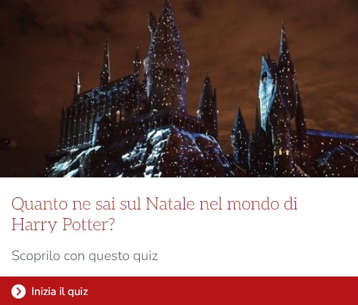 quiz natale harry potter