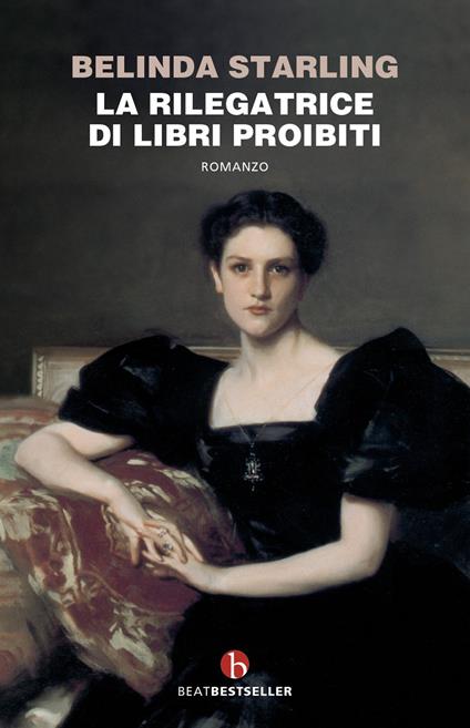 Il romanzo La rilegatrice dei libri proibiti di Belinda Starling, questa è la sua copertina